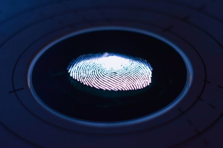 fingerprint scan