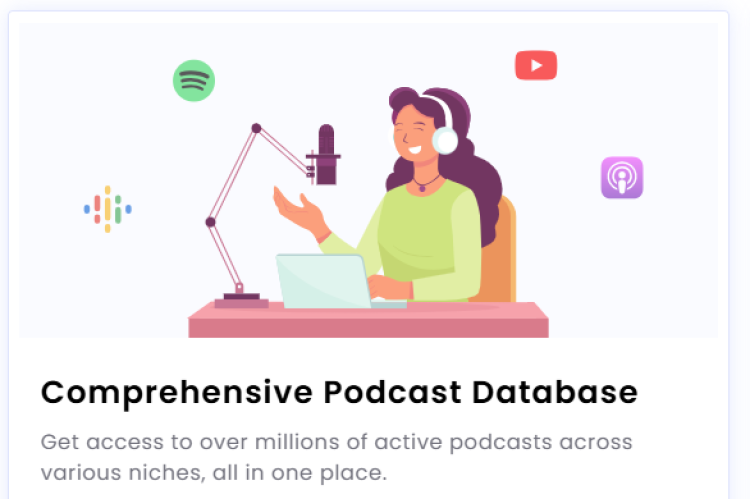 Says Comprehensive Podcast Database