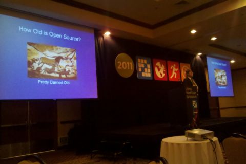 Dana Blakenhorn at the Liferay West Coast Symposium