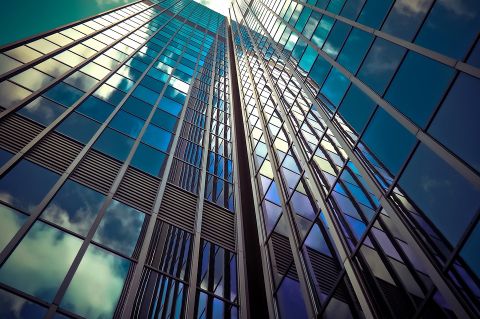 Skyscraper - Image by Michael Gaida via Pixabay - CC0 Creative Commons - https://pixabay.com/photo-2256489/