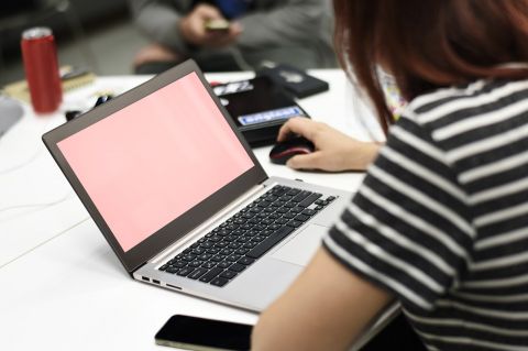 Small Business - Woman with Laptop