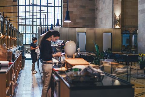 People at Counter via Pixabay - https://pixabay.com/images/id-2576336/