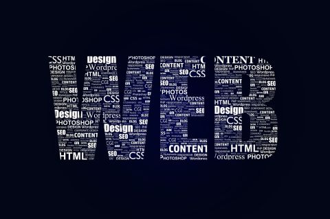 WEB spelled out. Image by Brita Seifert via Pixabay