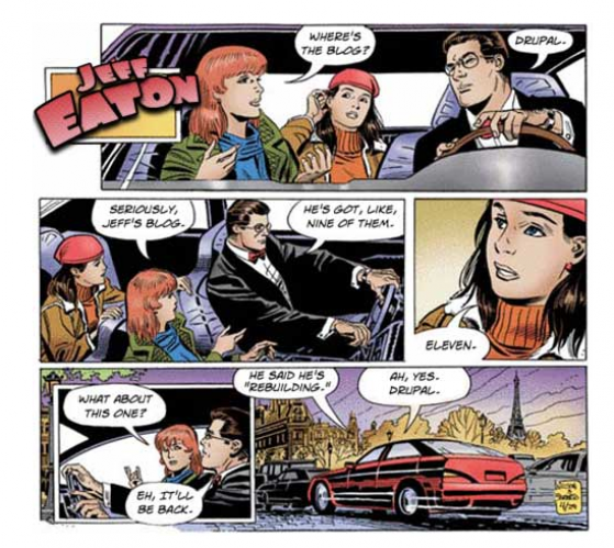 Screenshot of Jeff Eaton's blog - March 2008